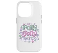 Carcasa para iPhone 14 Pro Mattel - Polly Pocket Holidays - Polly Jolly Navidad Iconos
