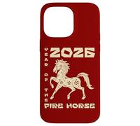 Carcasa para iPhone 14 Pro MAX 2026 Lunar Chinese New Year Fire Horse