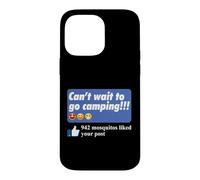 Carcasa para iPhone 14 Pro MAX 942 A los Mosquitos Les gustó tu publicación Mosquito Meme Funny Camping