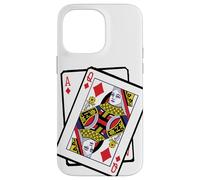 Carcasa para iPhone 14 Pro MAX Ace & Queen of Diamonds 21st Birthday Twenty One Years Old