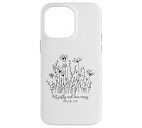 Carcasa para iPhone 14 Pro MAX Actúa con Justicia y ama a los Hombres y Mujeres Cristianos aman a Dios y a Jesús