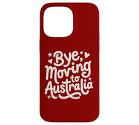 Carcasa para iPhone 14 Pro MAX Adiós, Mudarse a Australia