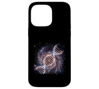 Carcasa para iPhone 14 Pro MAX ADN Helix Galaxia Ciencia Espacial Cósmico Concepto Gráfico