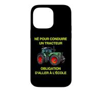 Carcasa para iPhone 14 Pro MAX Agriculteur Fermier Agriculture Paysan Tracteur École Enfant
