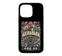 Carcasa para iPhone 14 Pro MAX Akihabara Mecánica Koi Futuro Distrito Tokio Japón Gráfico