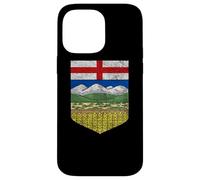 Carcasa para iPhone 14 Pro MAX Alberta Escudo DE Armas Bandera Canadiense Edmonton Calgary