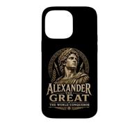 Carcasa para iPhone 14 Pro MAX Alejandro Magno El Conquistador Mundial