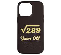 Carcasa para iPhone 14 Pro MAX Álgebra matemática de raíz Cuadrada de 17 años 289 años 2009
