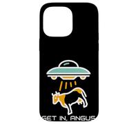 Carcasa para iPhone 14 Pro MAX Alien Abduction Cattle Angus Beef We're Having Hamburgers
