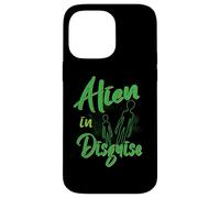 Carcasa para iPhone 14 Pro MAX Alien in Disguise - Disfraz de Extraterrestre