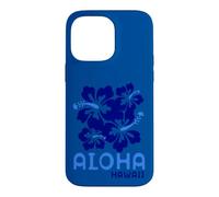 Carcasa para iPhone 14 Pro MAX Aloha Hawaii Blue Hibiscus