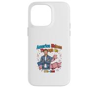 Carcasa para iPhone 14 Pro MAX América Brilla a través de Nosotros Diseño del 250 Aniversario
