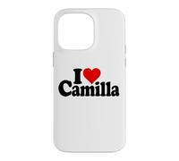 Carcasa para iPhone 14 Pro MAX Amo CORAZÓN Camilla