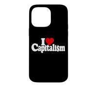 Carcasa para iPhone 14 Pro MAX Amo EL CAPITALISMO del CORAZÓN CAPITALISTAS MERCADOS Libres