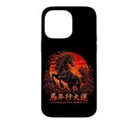Carcasa para iPhone 14 Pro MAX Año del Caballo Horóscopo Chino Astrología Nacimiento Zodíaco