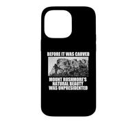 Carcasa para iPhone 14 Pro MAX Antes DE Que Fuera Tallado LA Belleza DE MT Rushmore UNPRESIDENTED Meme