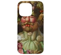 Carcasa para iPhone 14 Pro MAX Archimboldo Vertumnus Fruta Cara Renacimiento Arte Fino Divertido