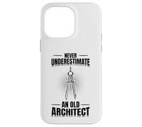 Carcasa para iPhone 14 Pro MAX Arquitecto Abuelo Arquitecto Planificador Profesión