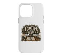 Carcasa para iPhone 14 Pro MAX Arraigado en la Palabra Christian Bible Study Girl Faith Design