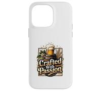 Carcasa para iPhone 14 Pro MAX Arte Creativo del Concepto de elaboración de Cerveza impulsada por la pasión