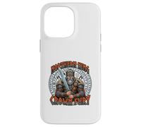 Carcasa para iPhone 14 Pro MAX Arte de Northern King Crown Fury Norse Warrior