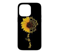 Carcasa para iPhone 14 Pro MAX ASL American Sign Language Sunflower Share The Love