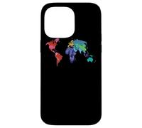 Carcasa para iPhone 14 Pro MAX Atlas de Bandera del país del Mapa del Mundo