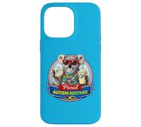 Carcasa para iPhone 14 Pro MAX Autismo Brother, Koala Bear Donut Milkshake Neurodiverso TDAH