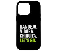 Carcasa para iPhone 14 Pro MAX Bandeja Vibora Chiquita Padel Entrenador Regalo Hombre Mujer