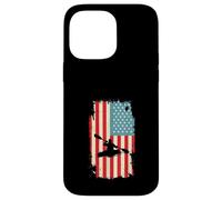 Carcasa para iPhone 14 Pro MAX Bandera Americana Kayak Kayak Paddler River