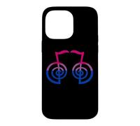 Carcasa para iPhone 14 Pro MAX Bandera Bisexual Kriya Reiki Símbolo Yoga Espiritual