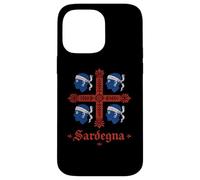 Carcasa para iPhone 14 Pro MAX Bandera de los Cuatro moros de Cerdeña, diseño de Italia