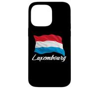 Carcasa para iPhone 14 Pro MAX Bandera de Luxemburgo Patriótica Hombres Mujeres Niños Luxemburgués