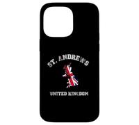 Carcasa para iPhone 14 Pro MAX Bandera Envejecida del Reino Unido, Orgullo de San Andrés