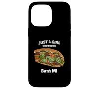 Carcasa para iPhone 14 Pro MAX Banh Mi Vietnamese Sandwich Vietnam Comida Divertida Chicas Mujeres