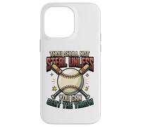 Carcasa para iPhone 14 Pro MAX Base de Jugador de softbol robando Receptor de softbol