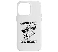 Carcasa para iPhone 14 Pro MAX Basset Hound Short Legs Big Heart
