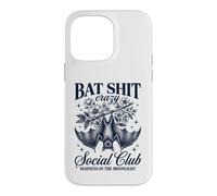 Carcasa para iPhone 14 Pro MAX Bat Shit Crazy Social Club Madness In The Moonlight Bat