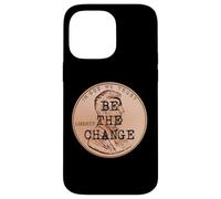 Carcasa para iPhone 14 Pro MAX Be The Change Lincoln Penny Cita Motivacional Inspirada