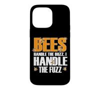 Carcasa para iPhone 14 Pro MAX Bees Handle The Buzz I Handle The Fuzz