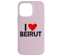Carcasa para iPhone 14 Pro MAX Beirut Lebano T-Shirt - I Love You Beirut Lebanon Shirt