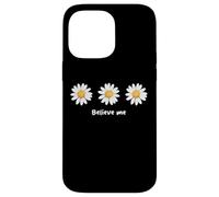 Carcasa para iPhone 14 Pro MAX Believe me Daisy Plant Peace Love Smile Daisy Flower