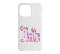 Carcasa para iPhone 14 Pro MAX Bella - Nombre Personalizado para niñas y Mujeres