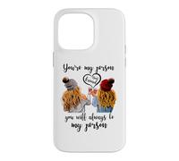 Carcasa para iPhone 14 Pro MAX Best Friend You Are My Person You Will Always Be My Personson
