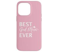 Carcasa para iPhone 14 Pro MAX Best God Mom Ever Godmother Mothers Day God Mother Birthday