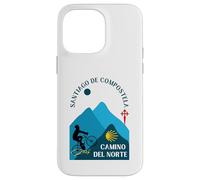 Carcasa para iPhone 14 Pro MAX Bicicleta Camino del Norte Santiago de Compostela 2026