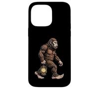 Carcasa para iPhone 14 Pro MAX Bigfoot Linterna de Transporte Sasquatch Camping Aventura Nocturna