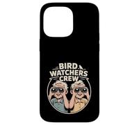 Carcasa para iPhone 14 Pro MAX Bird Watchers Crew Retro Binoculares Ornitólogo Seniors