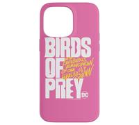 Carcasa para iPhone 14 Pro MAX Birds of Prey White and Yellow Logo