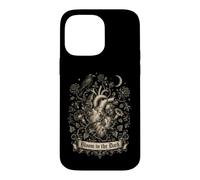 Carcasa para iPhone 14 Pro MAX Bloom in The Dark Gothic Anatómico Corazón Raven Goth Girl